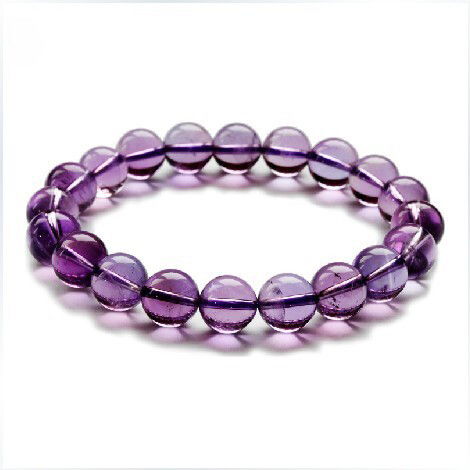 天然紫水晶饰品 低调奢华紫晶手链女款 送女 堆糖,美好生活研究所