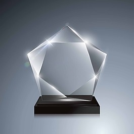 水晶奖杯模型图片_水晶奖杯模型素材_水晶奖杯模型模板免费下载