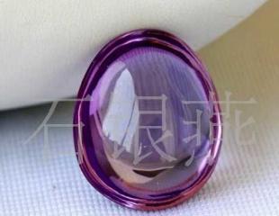 天然极品紫水晶宝石级吊坠 晶莹剔透的典雅守护