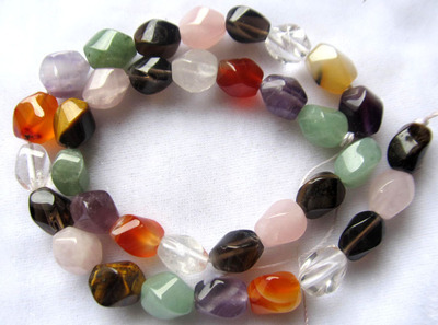 探索水晶之美 批发供应天然水晶天然彩麻花S型半成品10*8MM详解